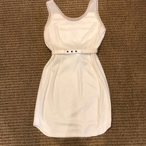 Rag and Bone Ivory Belted shift dress Size 6
